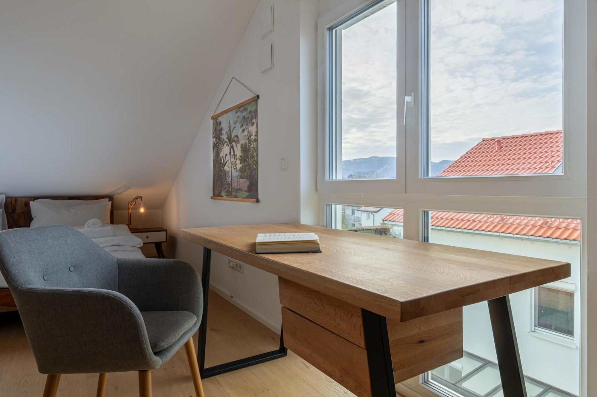 Liboria: Stylisches Haus; Sauna ; 4Min Zum See Seehausen am Staffelsee Eksteriør bilde